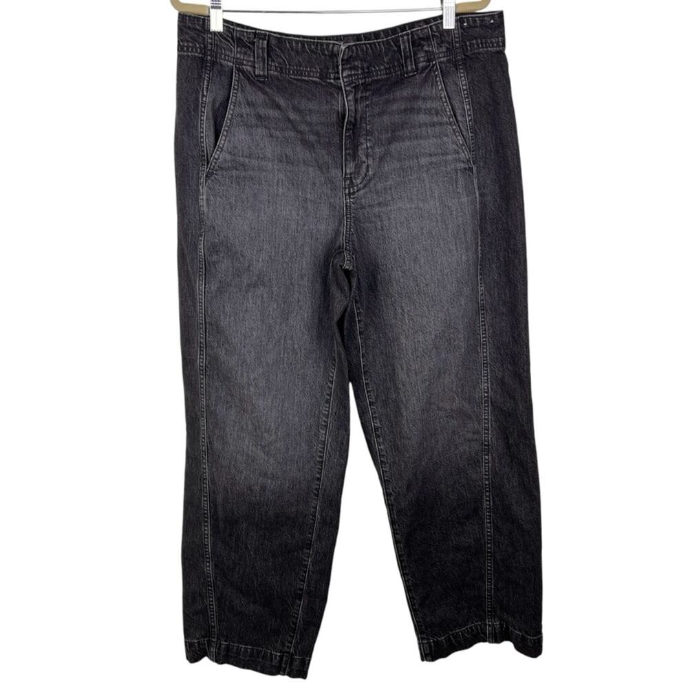 Madewell Tapered Denim Trousers 32P Robles Wash - Picture 2 of 6